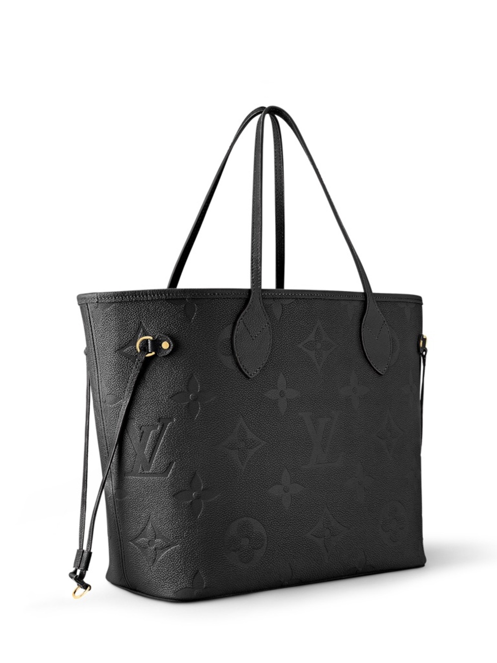 💯% Authentic Louis Vuitton
Neverfull MM
Black Embossed Monogram Tote Bag - Picture 14 of 15